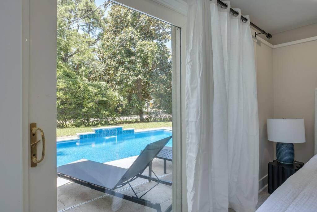 Luxury Beach House - 2Min Walk To Beach - Private Pool - Group & Dog Friendly هيلتون رئيس جزيرة المظهر الخارجي الصورة